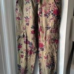 Lucky Brand  floral cargo style joggers Photo 0