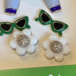 Kate Spade Target Collab Earrings Set Coffee Sunglasses Flowers NIB Photo 2