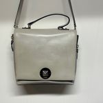 Kate Spade Leather Varick St Abbie Satchel Shoulder Bag Taupe/Black Convertible Photo 0