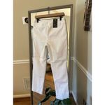 JM Collection  Bright White River Pants Size Petite‎ Medium  16 waist 38length 28 Photo 2