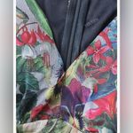 NEW Spring Boho V Neck Long Sleeve Ruffle Floral Photoshoot Maxi Dress S Blue Photo 7