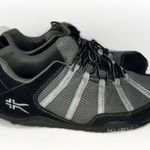 KURU Womens Sneakers Sz 11.5 Gray Black Teal Mesh Comfort Walking Athletic Shoe Photo 3