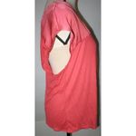 Victoria's Secret New Womens Cross Back Top Medium Red Orange Modal Soft SS Photo 6