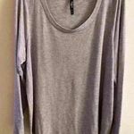 Torrid  sleep top crewneck Heather purple long sleeves lightweight 1X Photo 0