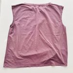 Lululemon Cotton-Blend Twist-Front Tank Top Cyber Violet Size 14 Muscle Tank Photo 4