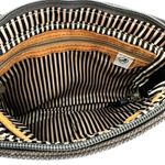 Travelon Anti-Theft Security Crossbody Bag in Gray Canvas Photo 3