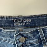 Maurice's  Everflex High Rise Button Fly 5” Shorts Medium Wash Denim Photo 10