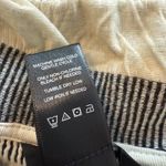 Ali Miles Wave Tunic Sz 1X White & Black Lagenlook Asymmetric Art To Wear Artsy Photo 8