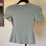  cotton jersey t-shirt Mineral green SKIMS cotton jersey‎ tshirt NWT size S Photo 4