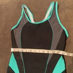 Women’s One Piece Racerback Swimsuit Size 6 NEW Black Photo 2