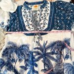 Farm Rio Off-White Palm Tree Beach Tropical Mini
Dress Size Medium Photo 12