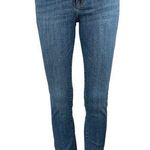 Abercrombie & Fitch Harper Blue Low Rise Distressed Skinny Ankle Denim Jeans 27 Photo 0