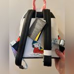 Lounge Fly  Peanuts Snoopy Puffer Jacket Snow Day Winter Figural Mini Backpack NWT Photo 9