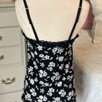 secret treasures Lacey Black Floral Nightie Cami Padded Top Photo 3