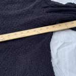 Seven7  size M cable kit black turtleneck sweater. Photo 3