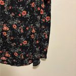 Torrid  Dark Floral Blouse with Pink Accents Photo 6