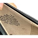 Bandolino  Size 7.5 Business Style Floral Square Toe Slip On Black Gold Heels Photo 6