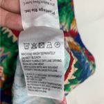 Farm Rio size large midi sun dress Chevron toucans Vibrant Zigzag Photo 10