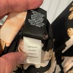 Torrid Georgette Black Floral Sleeveless Drop Waist Flowy Tank Top | Size 4X Photo 7