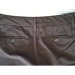 Daisy Fuentes  Womens Black Walking Shorts Front & Back Pockets Belt Loops Sz 10 Photo 2