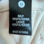 AQUA  Blush Pink Gold Metallic Halter Neck Party Dress Ruffle Hem Whimsical Photo 5