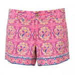Lilly Pulitzer Womens 14 Callahan Shorts Pink Chino 5" Inseam Resort Wear Photo 0