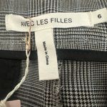 Avec Les Filles  Wide Leg Plaid Cropped Pants Size 6 Preppy Academic HBC40031 NWT Photo 3