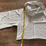 Namastetics Hoodie Athleisure NEW Activewear Pullover Lounge XL Grey Crop Photo 12