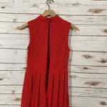 Anthropologie  Hi There from Karen Walker Angie Collared Lace Dress - Red - 4 Photo 11