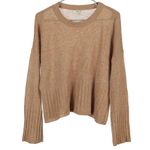 Madewell Ayres Tan Wide-Sleeve Pullover Sweater Women's Size XS Photo 1