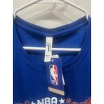 Nba OKC Thunder Champions 2025 Royal Blue T Shirt Women's Large Photo 4