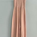 Free People Beach Homecoming Sunbath Linen Wide Leg Jumpsuit Photo 3