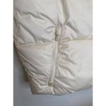Old Navy  Cream Quilted Puffer Vest Zip Up NWT Sz XL Women’s Water Resistant Photo 3