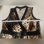 Susan Lawrence  Animal Print Maxi Dress with Black Accents Photo 3