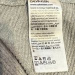 Calvin Klein Jeans Calvin Klein Jeans Gray Lightweight Sweater | Size XL Photo 5