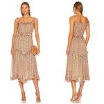 MISA Los Angeles ππ Nati Dress ~ Flora Tile Mix Medium M NWOT Photo 1