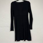 Michael Stars Black Long Sleeve Mini Dress Womens M Athletic Gorpcore Casual Photo 7