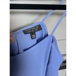 Topshop Women's Periwinkle Blue Cold Shoulder Off The Shoulder Top Size US 2 EUC Photo 2