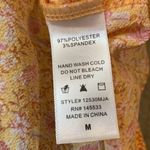 W5 floral stretch peplum top relaxed fit M Photo 6