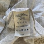 Lands' End Land’s End Ruffled Scoop Neckline Tank Top Blouse White Grey XXSmall Photo 8