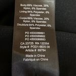 Aritzia  Babaton Black High Rise Straight Leg Career Business Ankle Dress Pants 6 Photo 4