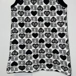 Harajuku Lovers by Gwen Stefani Ringer Tank Top Black & White Hearts S Small Y2K Photo 7