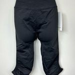 Lululemon NWT Black Ebb to Street Crop 21” in Size 10 Photo 0