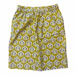 Boden Danby Pull On Floral Mini Skirt Yellow Size 6 Photo 1