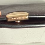 Coach Burgundy Leather Slim Wallet Photo 10