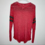 BATMAN Harley Quinn Red Gray Graphic Long Sleeve Shirt Juniors Large Size undefined Photo 8