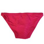 J.Crew NWT Ribbed Trim Hipster Full Coverage Bikini Bottom Pink Vacation Sz XXS Photo 1