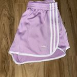 Adidas  Originals 3-Stripes Purple Shorts Photo 1