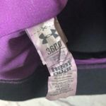 Under Armour Women's Sporty Athletic Gym Purple & Gray Racerback Bra Sz 36DD Photo 3