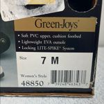 Foot Joy Black and White Spike Golf Shoes Size 7 Photo 1